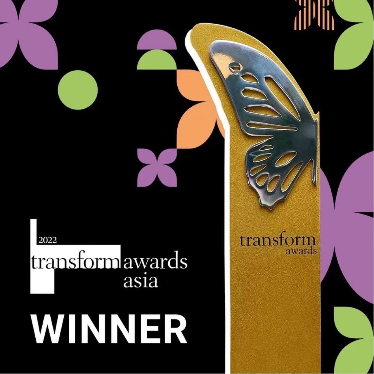 2022 Tranform Asia Awards:FB获得全场最大奖+7个金银铜高度赞扬奖