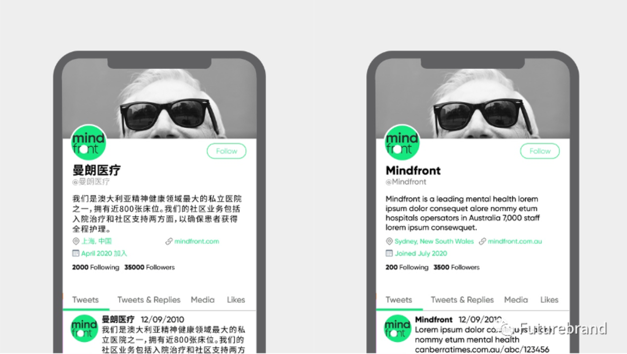 FutureBrand为mindfront曼朗医疗打造全新品牌形象