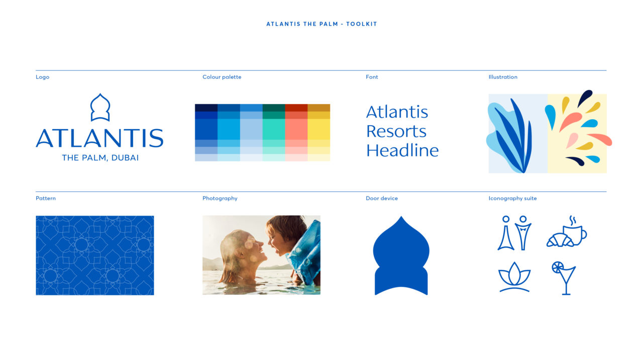 FutureBrand refresh the brand identity of Atlantis, Dubai