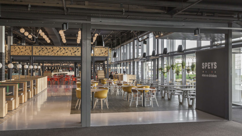 Connect & Meet: 100 year old Netherlands food court gets the UXUS treatment