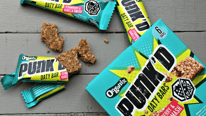 Step forward Punk’d. The new snacks with attitude from Organix